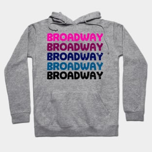 Broadway Retro Shirt Hoodie